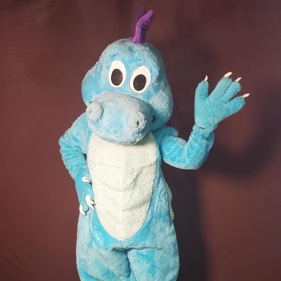 Blue Dragon Unisex Mascot Costume